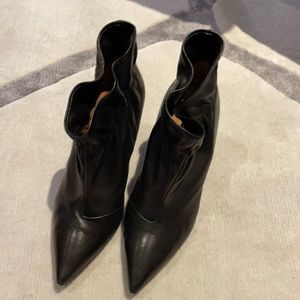 Derek Lam Black Leather Boots size 37.5